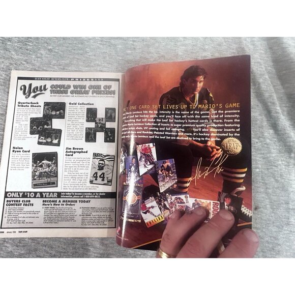 Tuff Stuff Magazine January 1994  Emmitt Smith Paperback - Picture 4 of 5